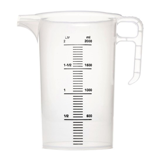 Transparent Polypropylene Measuring Jugs