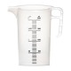 Transparent Polypropylene Measuring Jugs