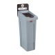 Rubbermaid Slim Jim Recycling Station Single Stream - Compost (brown)