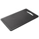 Rectangle Polypropylene Bar Cutting Board Black 6x10x0.25''